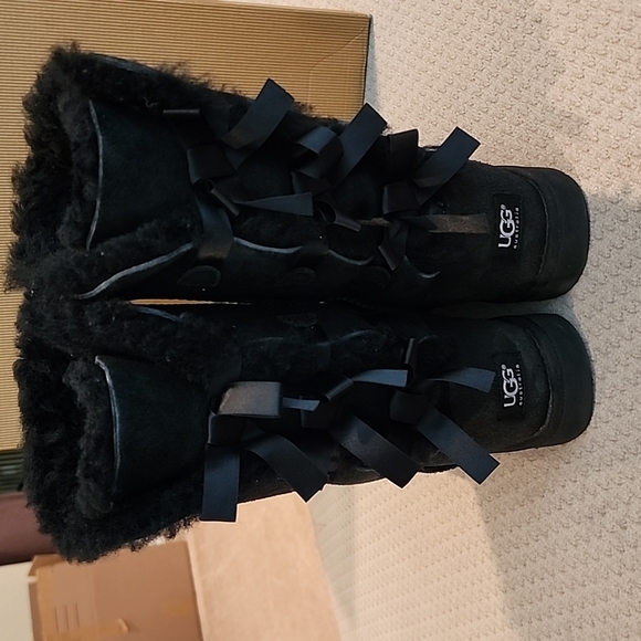 UGG K Bailey Bow Tall Boots - Picture 3 of 16